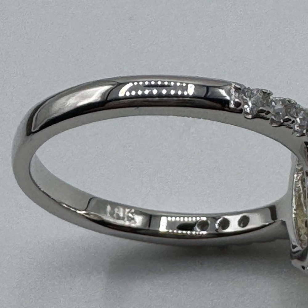18k 5ct Oval Canary Ring - Picture 8 of 11